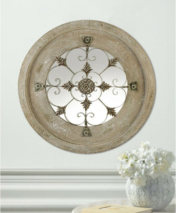 Antique Country Wall Mirror - Novus Decor Wall Decor