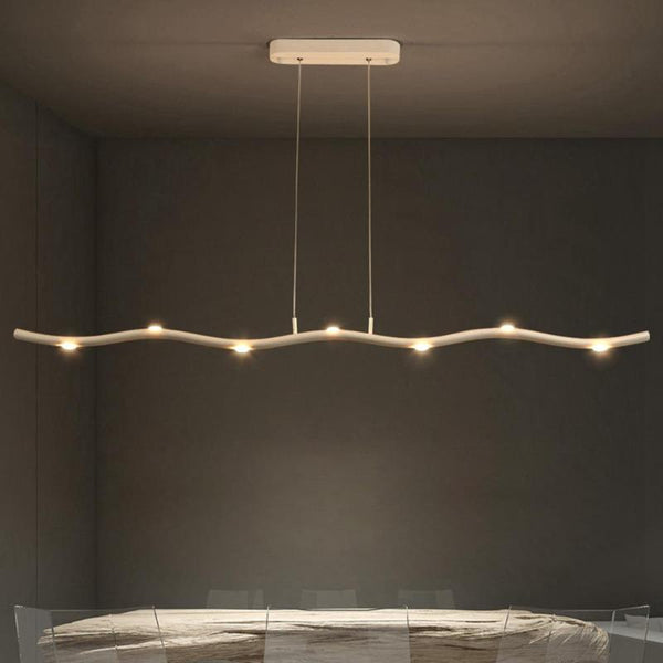 Aluminum Drift Wood Shape Hanging Light - Novus Decor Lighting