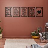 Royal Flush - Metal Wall Art - Novus Decor Wall Decor