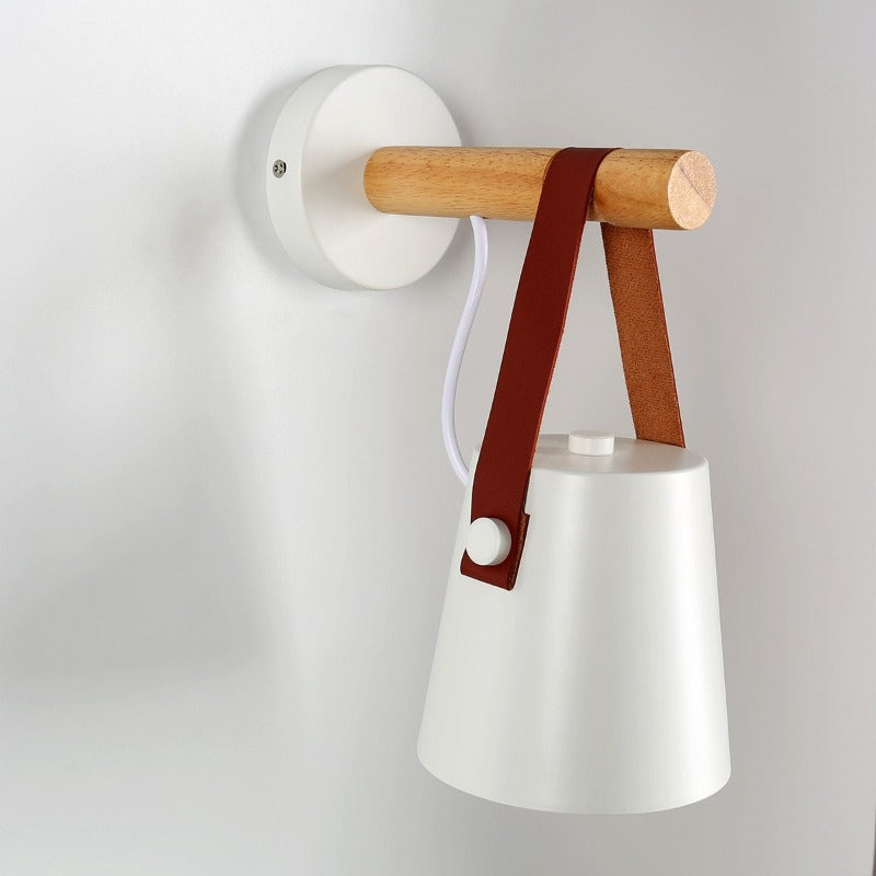 Minimalist Wooden Wall-Mounted Lamp - Novus Decor Lighting