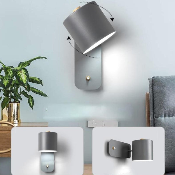 Luces - Rotating Nordic Wall Sconce Novus Decor