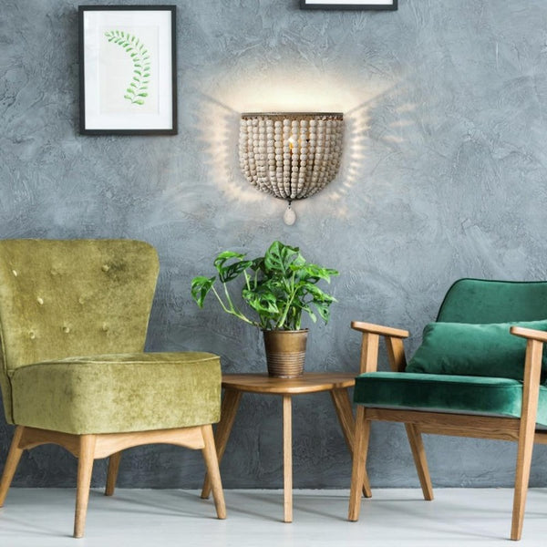 European Beads Wall Lamp Novus Decor