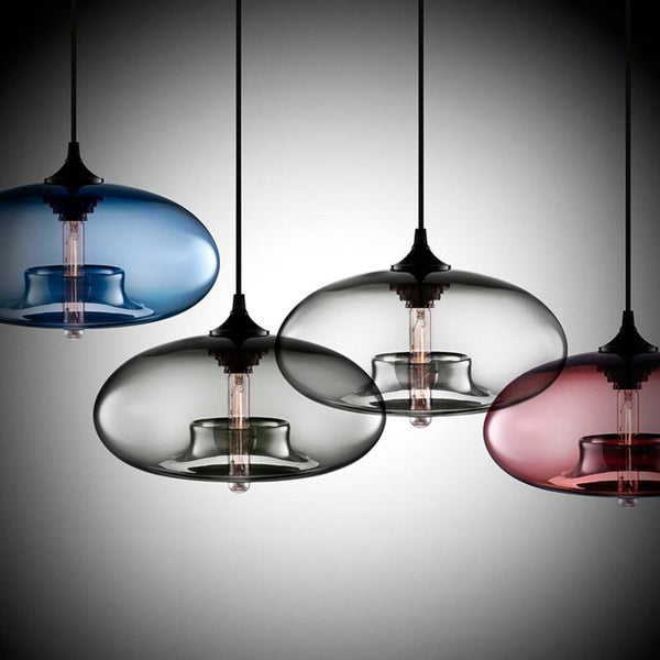 Color Glass Pendant Lamp - Novus Decor Lighting