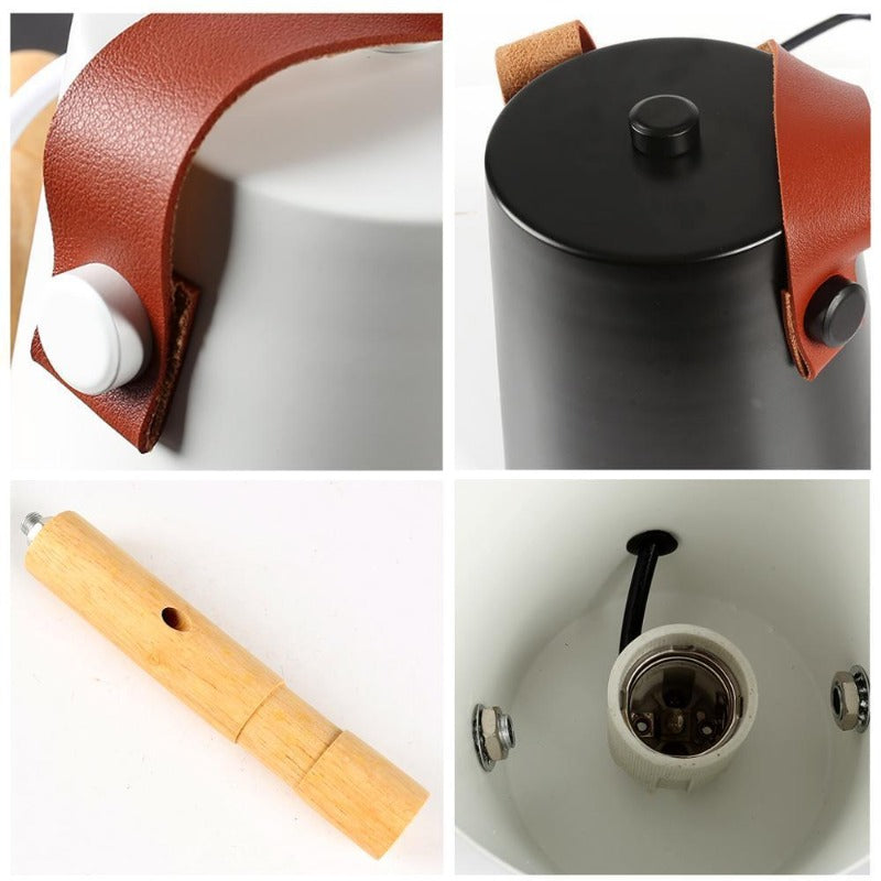Minimalist Wooden Wall-Mounted Lamp - Novus Decor Lighting