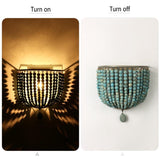 European Beads Wall Lamp - Novus Decor Lighting